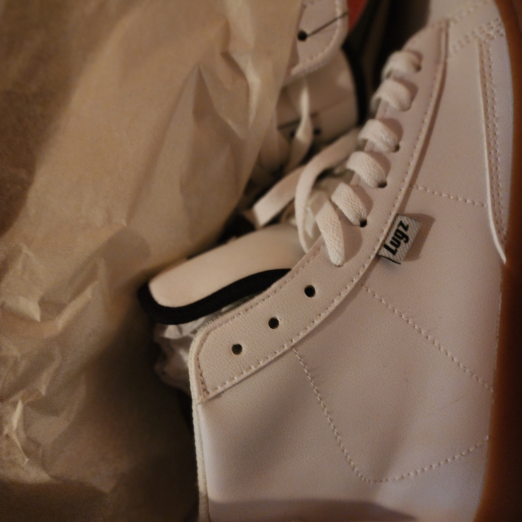 Brand New White Lugz